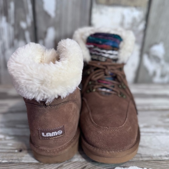 LAMO Lace Up Boots Size 9 - Picture 3 of 11